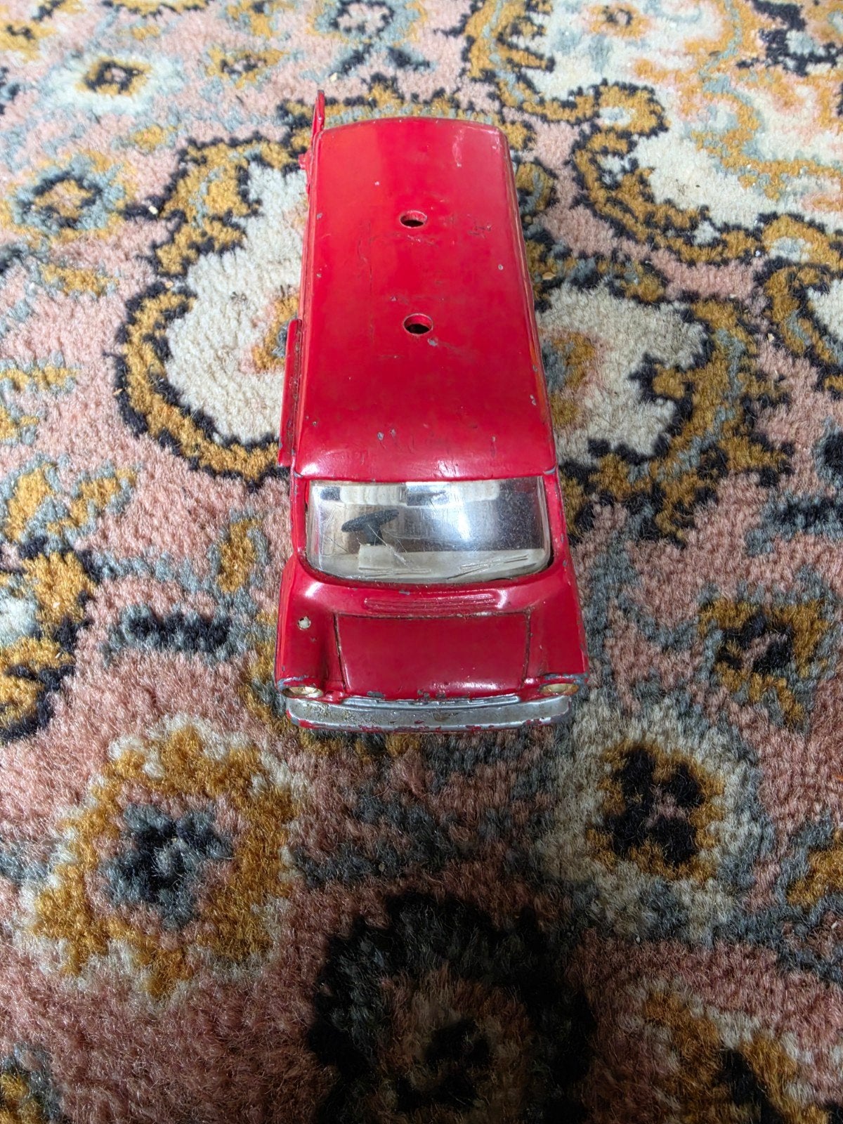 Te koop  een dinky toys  ford transit van, Ophalen of Verzenden, Gebruikt, Auto, Dinky Toys