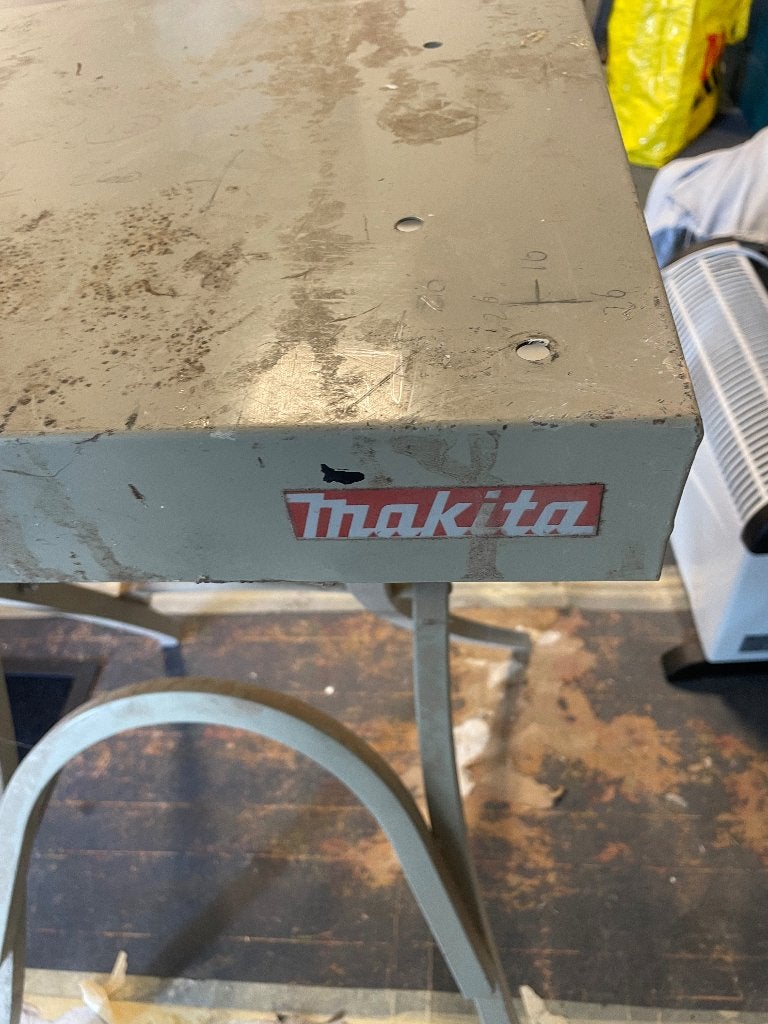 Onderstel/ werktafel, Doe-het-zelf en Verbouw, Ophalen, Gebruikt, Minder dan 70 cm, Inklapbaar