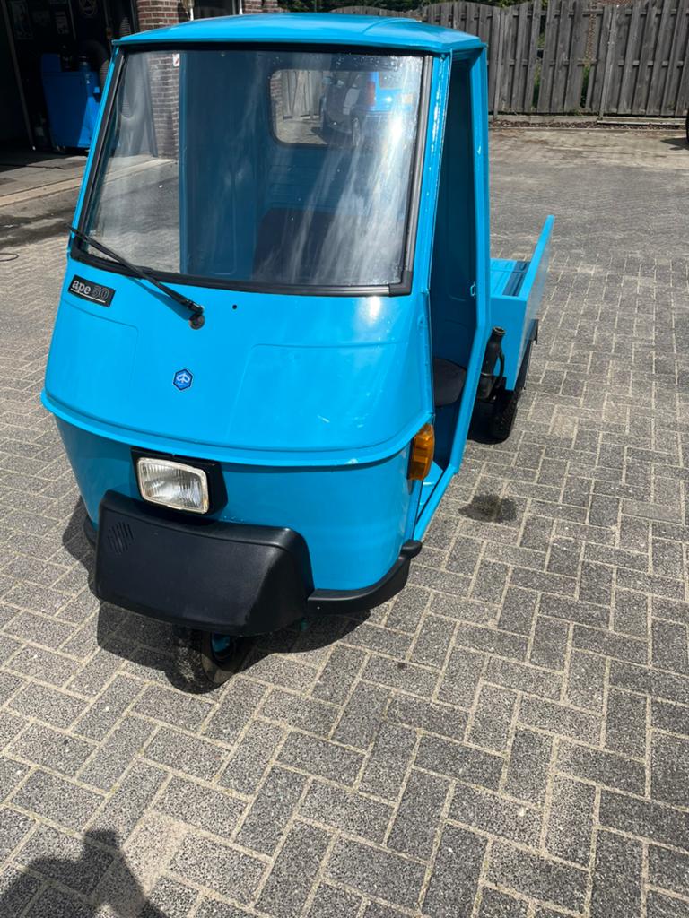Piaggio ape 50, Ophalen, Zo goed als nieuw