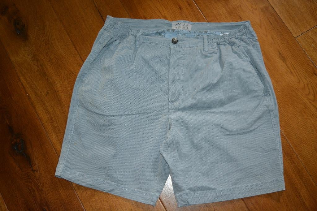 human nature, ruime vlotte korte broek, mt (X)XXL, Blauw, Maat 56/58 (XL), Ophalen of Verzenden, Zo goed als nieuw