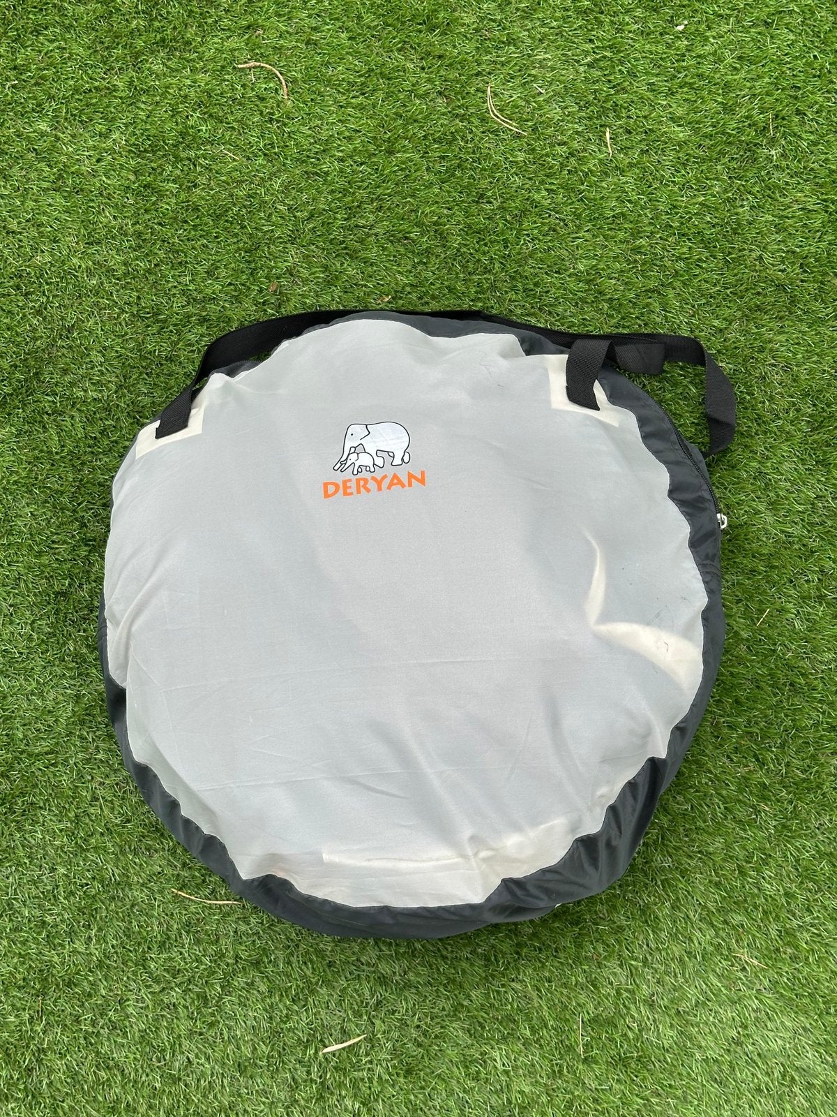 DERYAN Peuter tent Luxe Cream, Ophalen, Zo goed als nieuw, Reisbedje