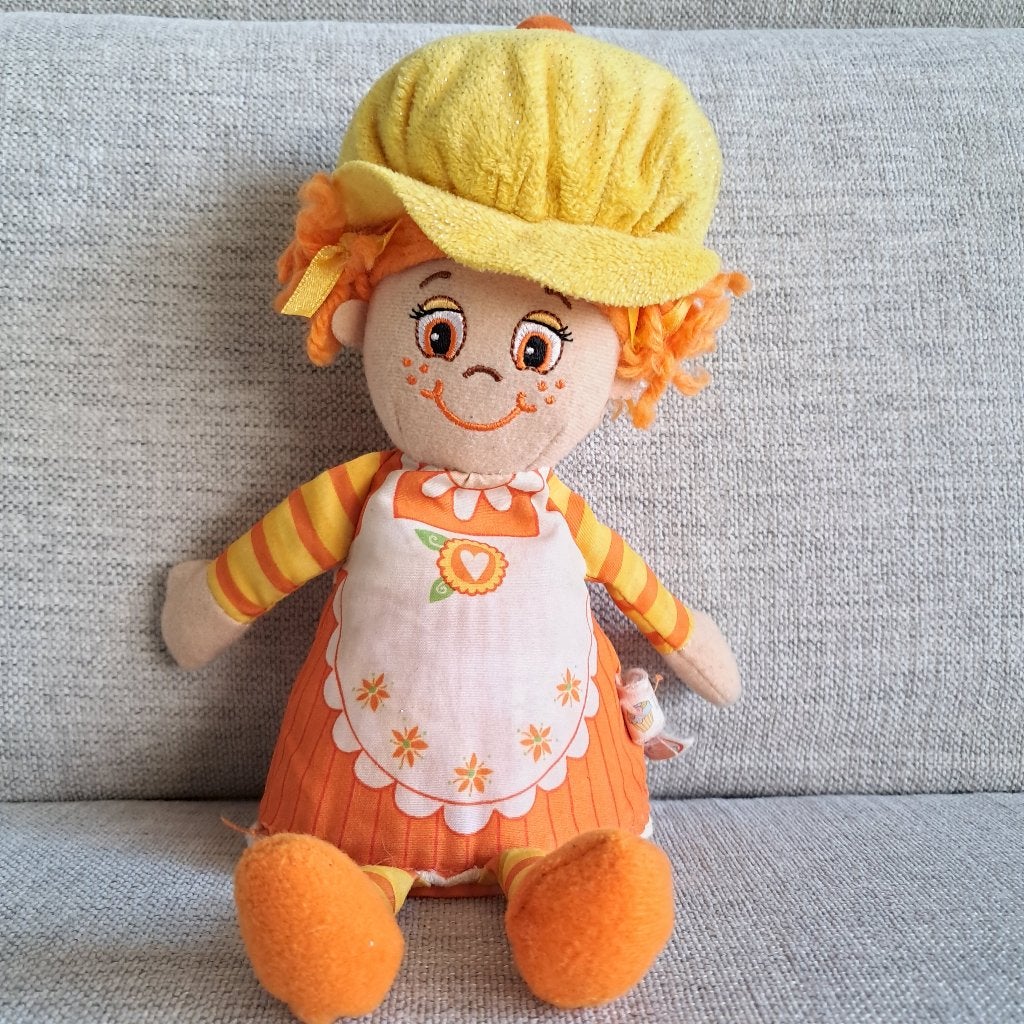 Oranje Little Miss Muffin omkeerbaar poppetje 1808, -, -, Ophalen of Verzenden, Zo goed als nieuw