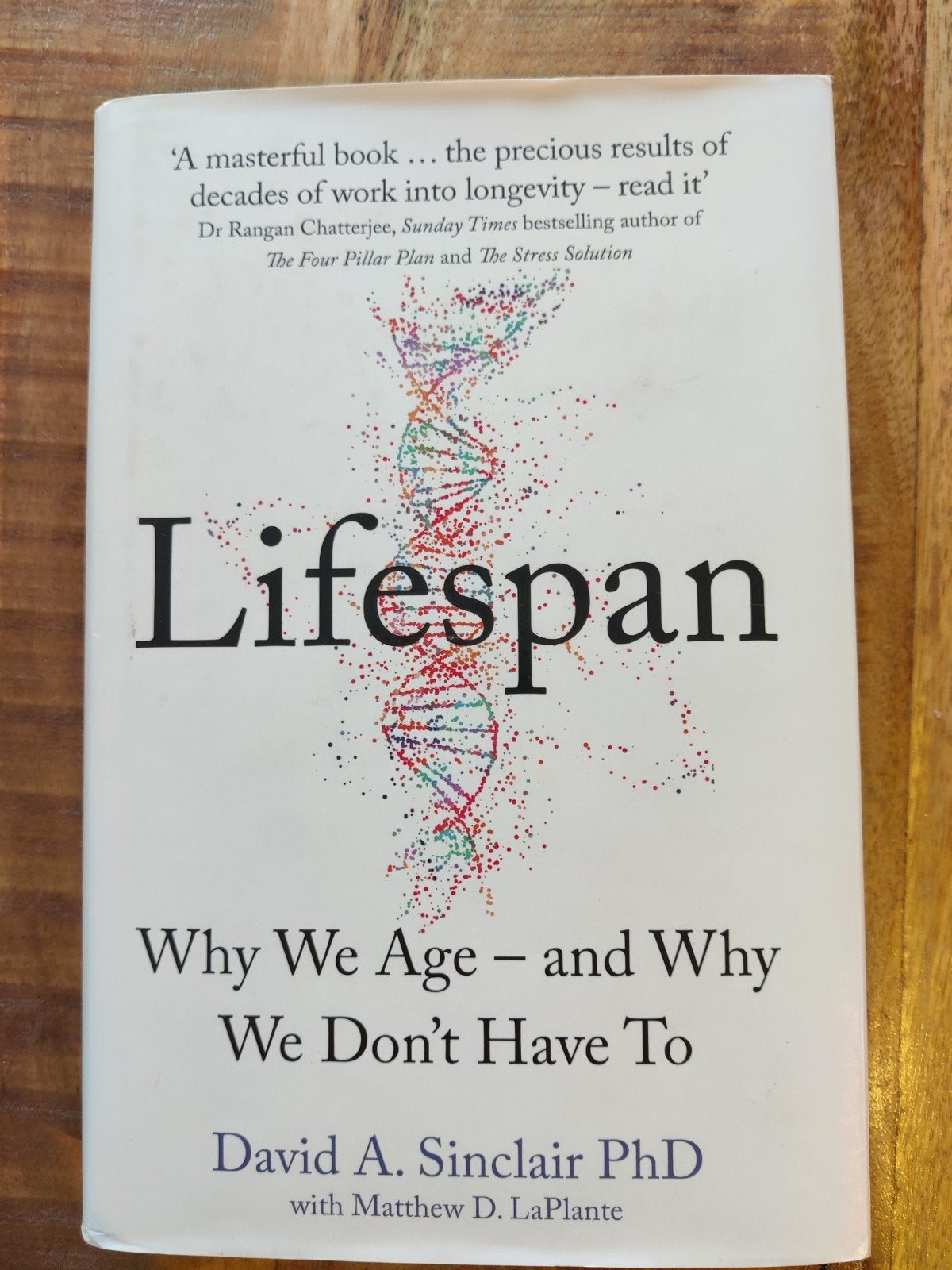 Lifespan: Why We Age - and Why We Don't Have To, Ophalen of Verzenden, Zo goed als nieuw, Gezondheid en Conditie, David A. Sinclair PhD