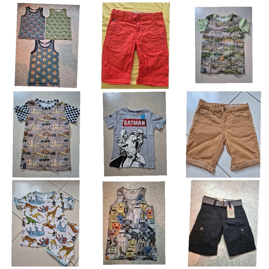 Jongens kleding 110-116: molo, maxomorra, batman, levi's, Ophalen of Verzenden, Zo goed als nieuw