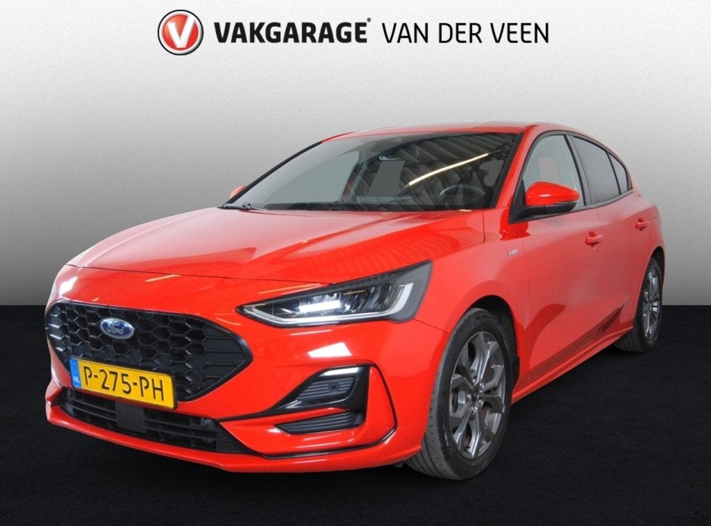 Ford Focus 1.0 EBH ST Line X | Carplay | Camera | Groot sche, Gebruikt, Euro 6, Origineel Nederlands, Bedrijf