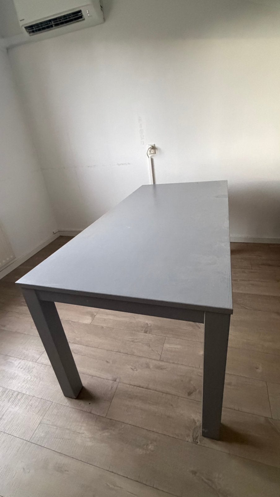 Eettafel hout - gratis, Huis en Inrichting, Tafels | Eettafels, Ophalen, Gebruikt, 50 tot 100 cm, 150 tot 200 cm