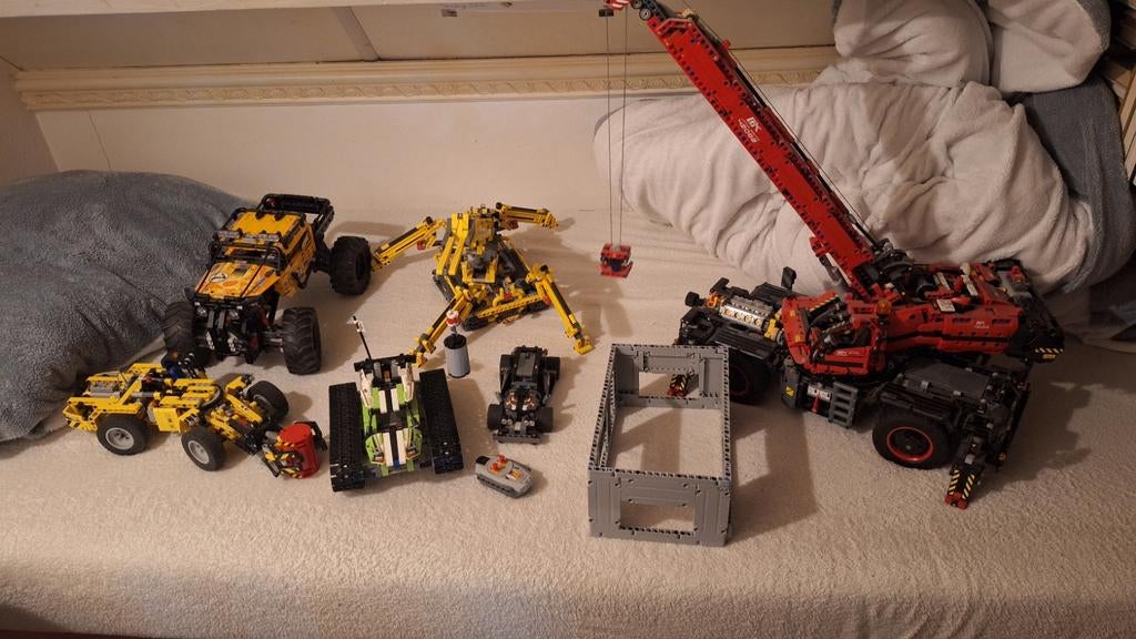 Heel veel technisch lego!, Ophalen, Compleet, Lego, Technic
