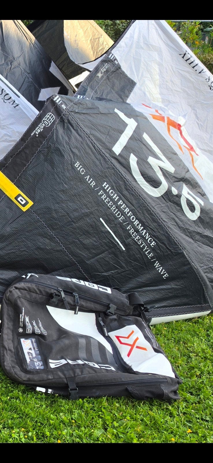 Core XR7 13.5m + Sensor3 Pro, Watersport en Boten, Kitesurfen, Gebruikt, Geen board, Ophalen of Verzenden