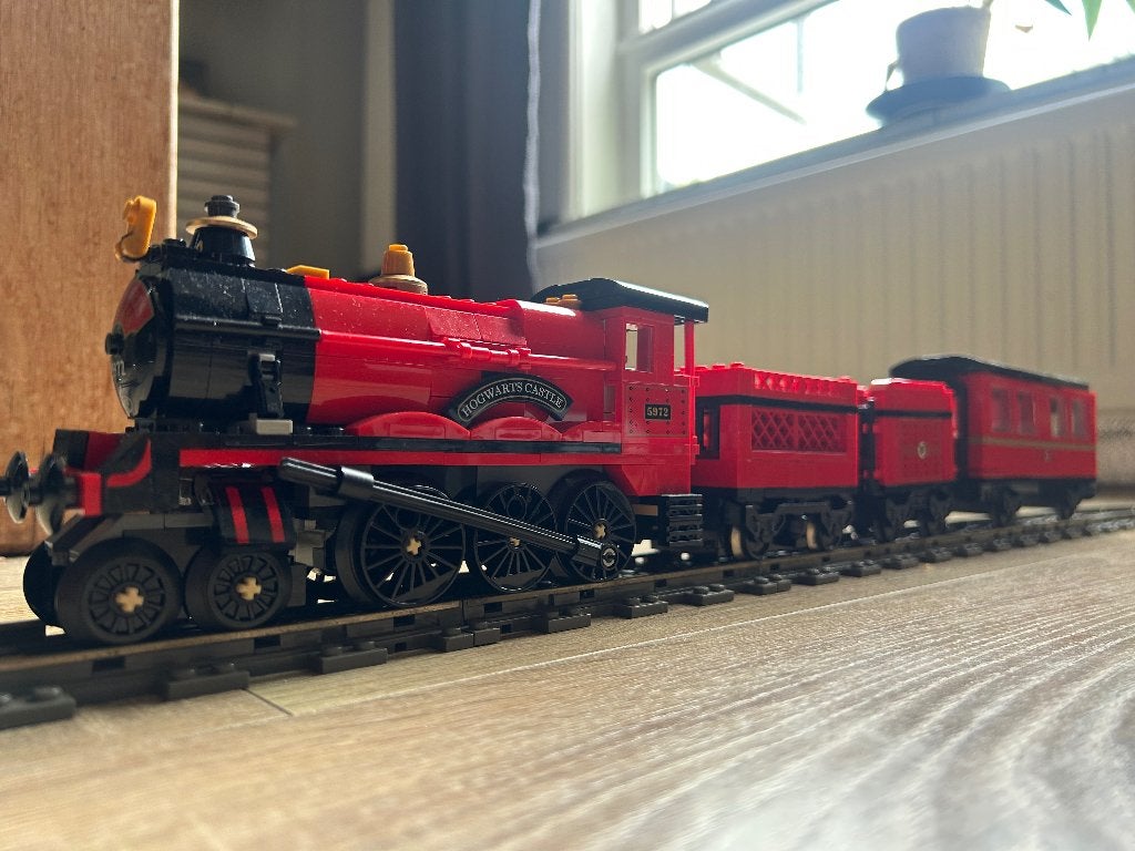 Lego treinen, Ophalen, Gebruikt, Lego, Inclusief extra onderdelen