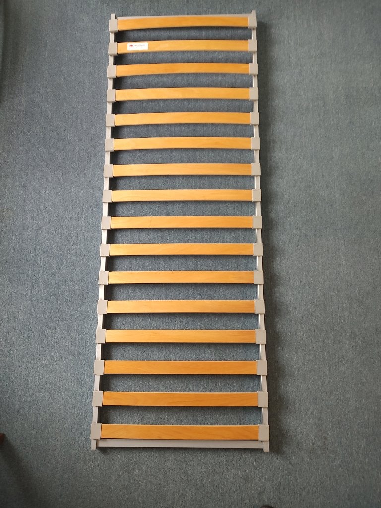Lattenbodem 70x200 cm. 2 stuks, Huis en Inrichting, Ophalen, 70 cm of minder, Tweepersoons, Zo goed als nieuw