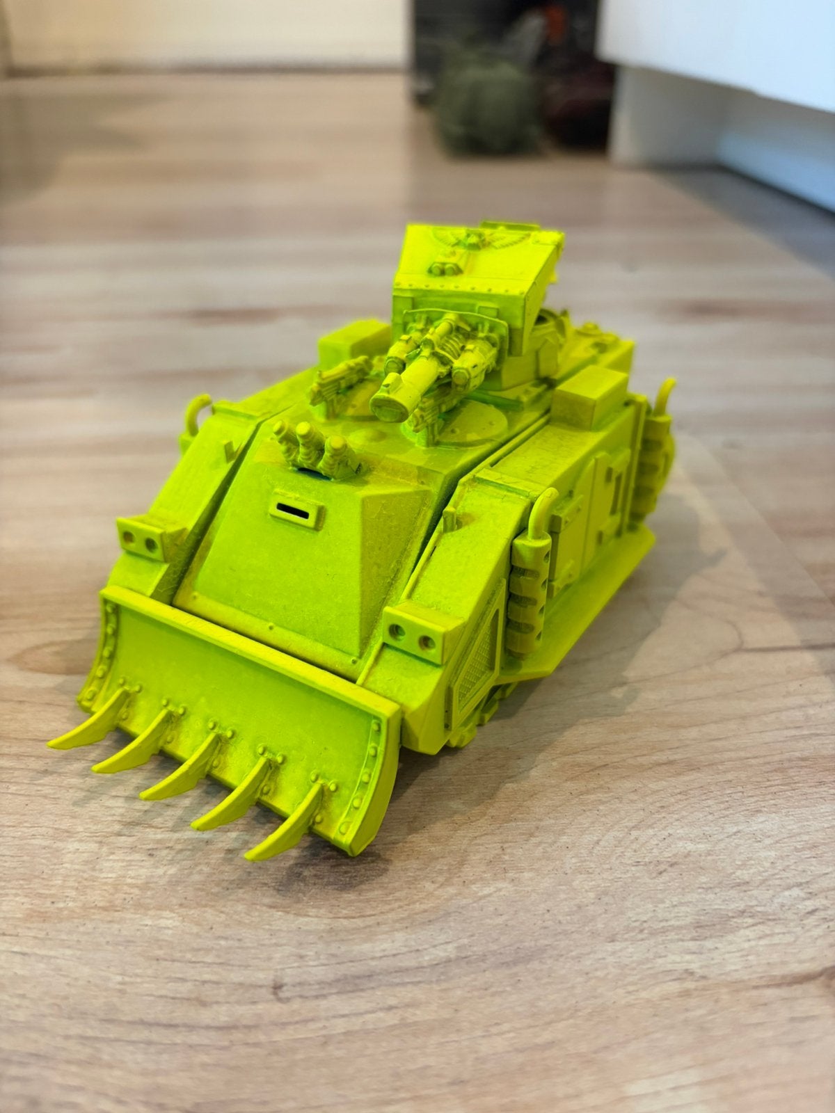 Warhammer 40k space marines oude razorback / rhino, Hobby en Vrije tijd, Figuurtje(s), Ophalen of Verzenden, Geverfd, Warhammer 40000