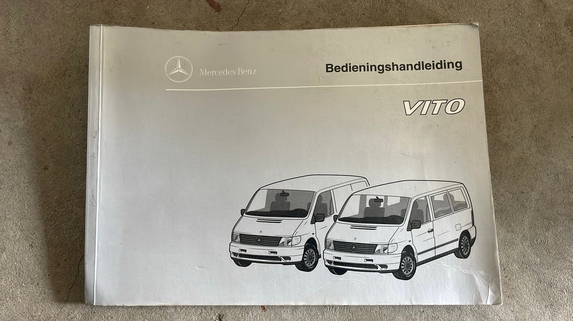 Originele Mercedes-Benz Vito Bedieningshandleiding NL |108D, Ophalen of Verzenden