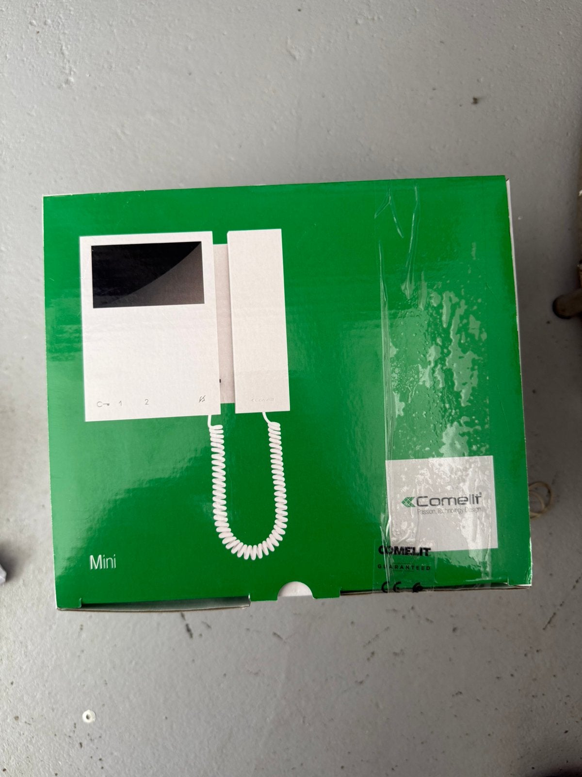 Comelit 6701W intercom toestel met beeld, Ophalen of Verzenden, Zo goed als nieuw, Detector, Sensor of Melder