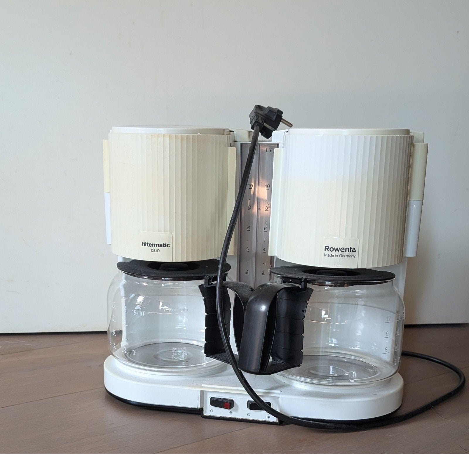 Rowenta Filtermatic Duo koffiezetapparaat, Gebruikt, 10 kopjes of meer, Koffiemachine, Gemalen koffie