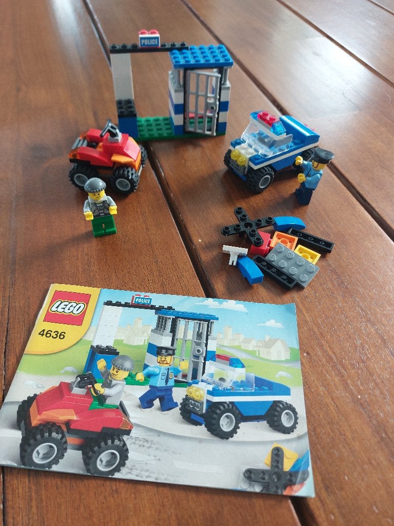 Lego politie bouwset, City, Compleet, Lego, Ophalen of Verzenden