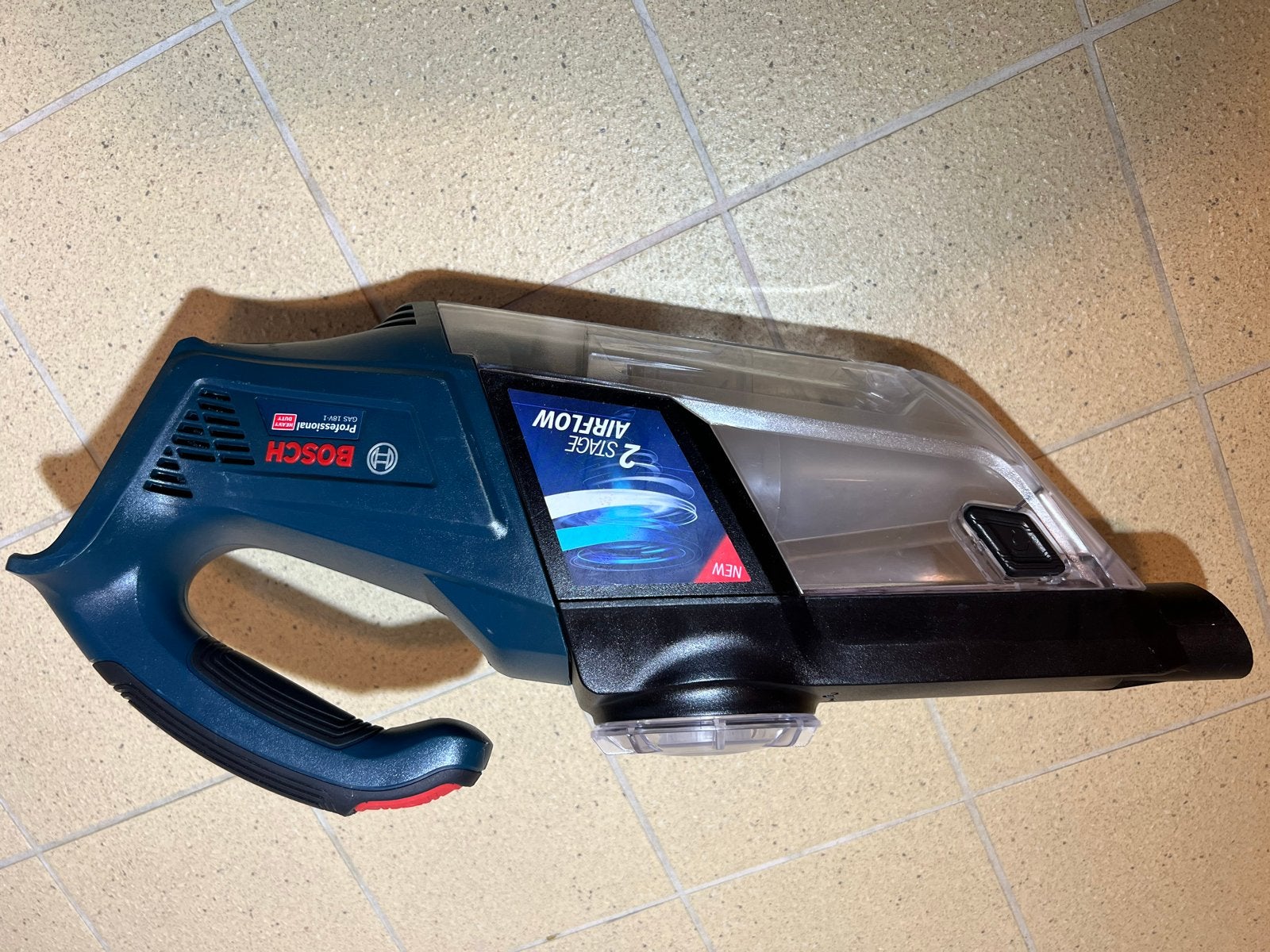 Bosch Professional GAS 18V-1 Kruimeldief - Nieuwstaat, Bosch, Kruimeldief, Draadloos, Ophalen of Verzenden