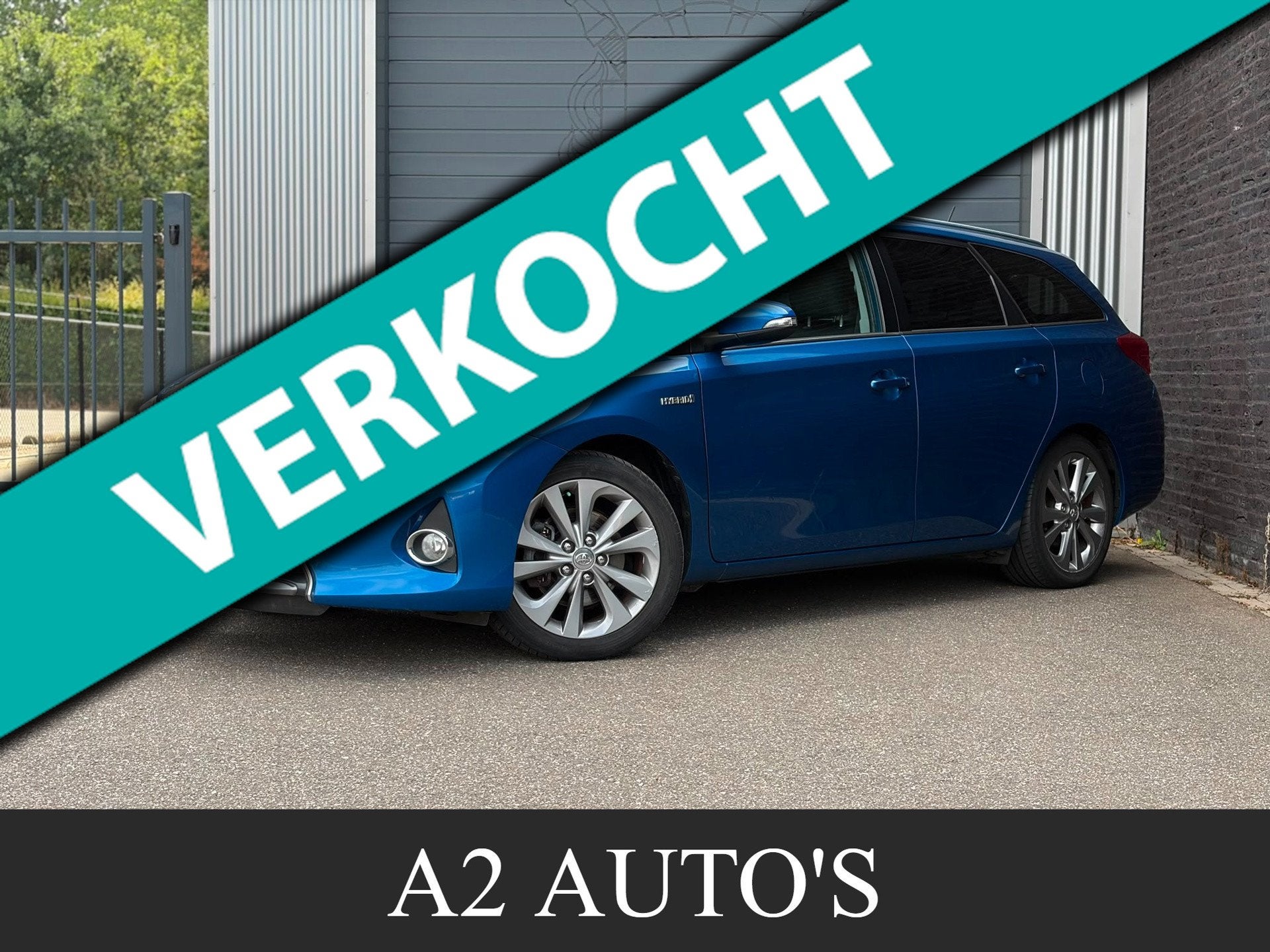 Toyota Auris Touring Sports 1.8 Hybrid Lease Pro Automaat|Ca, Euro 5, Stof, Gebruikt, Blauw