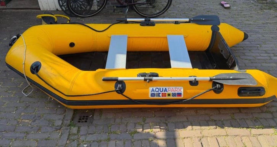 Rubberen boot TEAB, Ophalen, Zo goed als nieuw, Overige typen