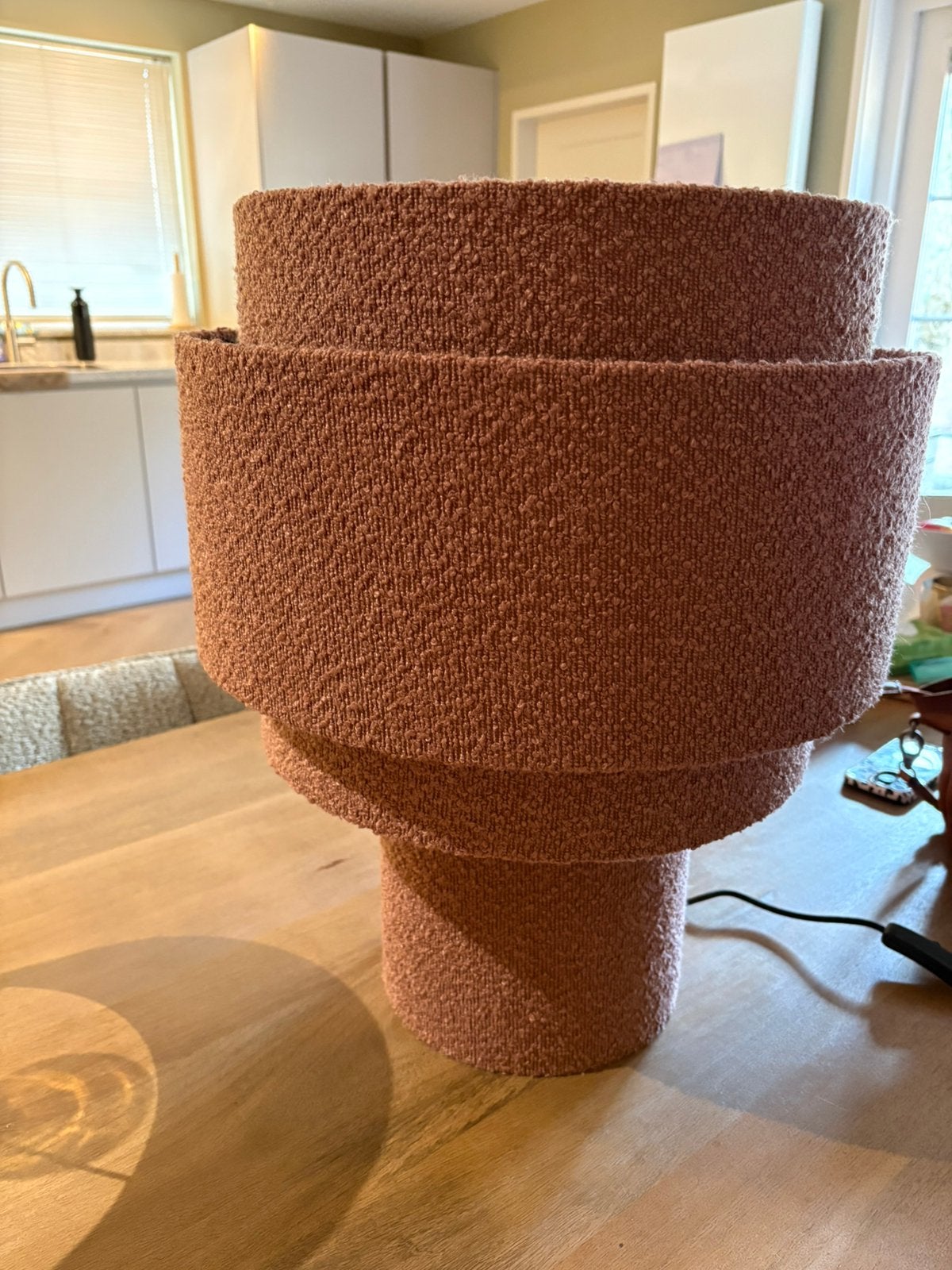 Prachtig mooie nieuwe lamp!  Studio livit, Huis en Inrichting, Ophalen, Zo goed als nieuw, Rond, Glas
