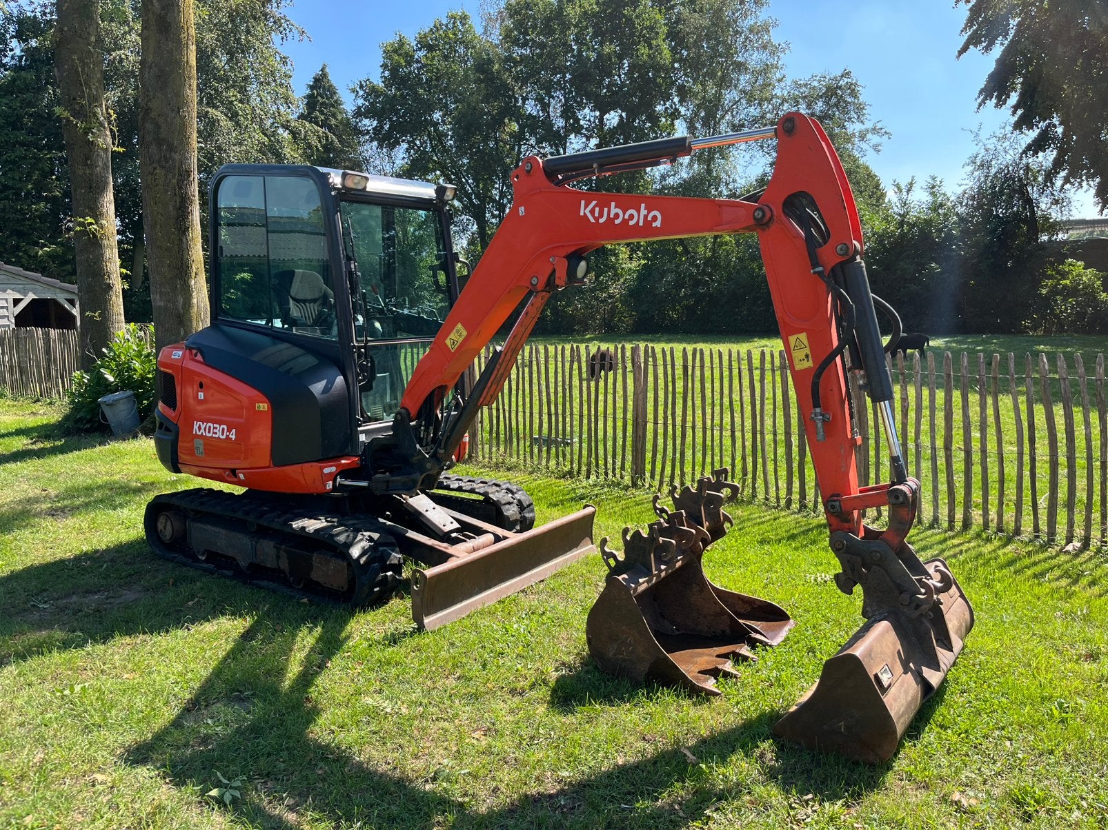 Kubota kx30-4 BJ2018 nette 3tons graafmachine minigraver, Ophalen of Verzenden, Graafmachine