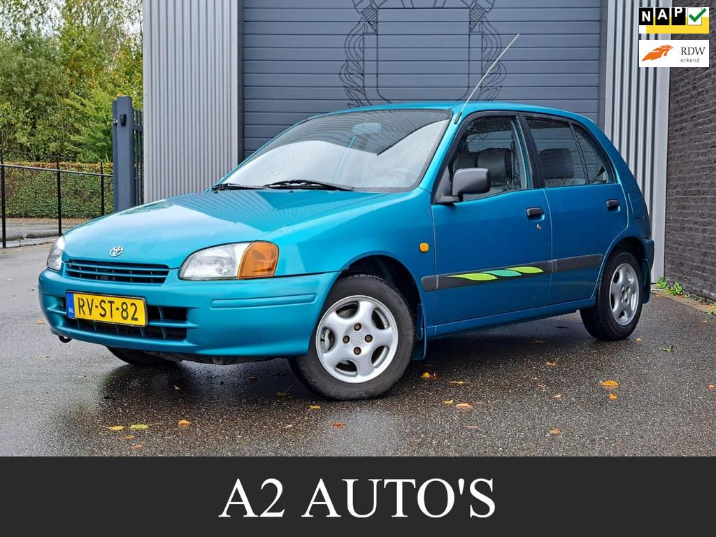 Toyota Starlet 1.3-16V Stuurbekrachtiging|Nap, Auto's, Toyota, Bedrijf, Te koop, Starlet, Elektrische ramen, Trekhaak, Benzine