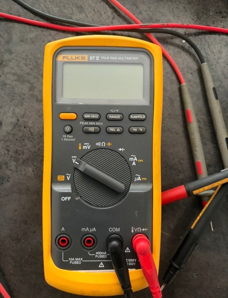 Fluke 87V multimeter, Doe-het-zelf en Verbouw, Meetapparatuur, Ophalen of Verzenden, Zo goed als nieuw, Multimeter