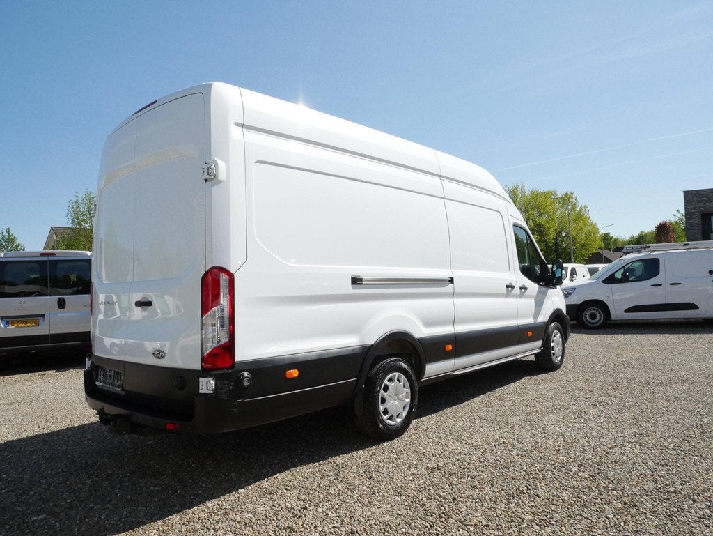 Ford Transit 2.0 TDCI 170PK, L4H3 Automaat, Airco, 4 cilinders, Met garantie (alle), 2800 kg, Wit