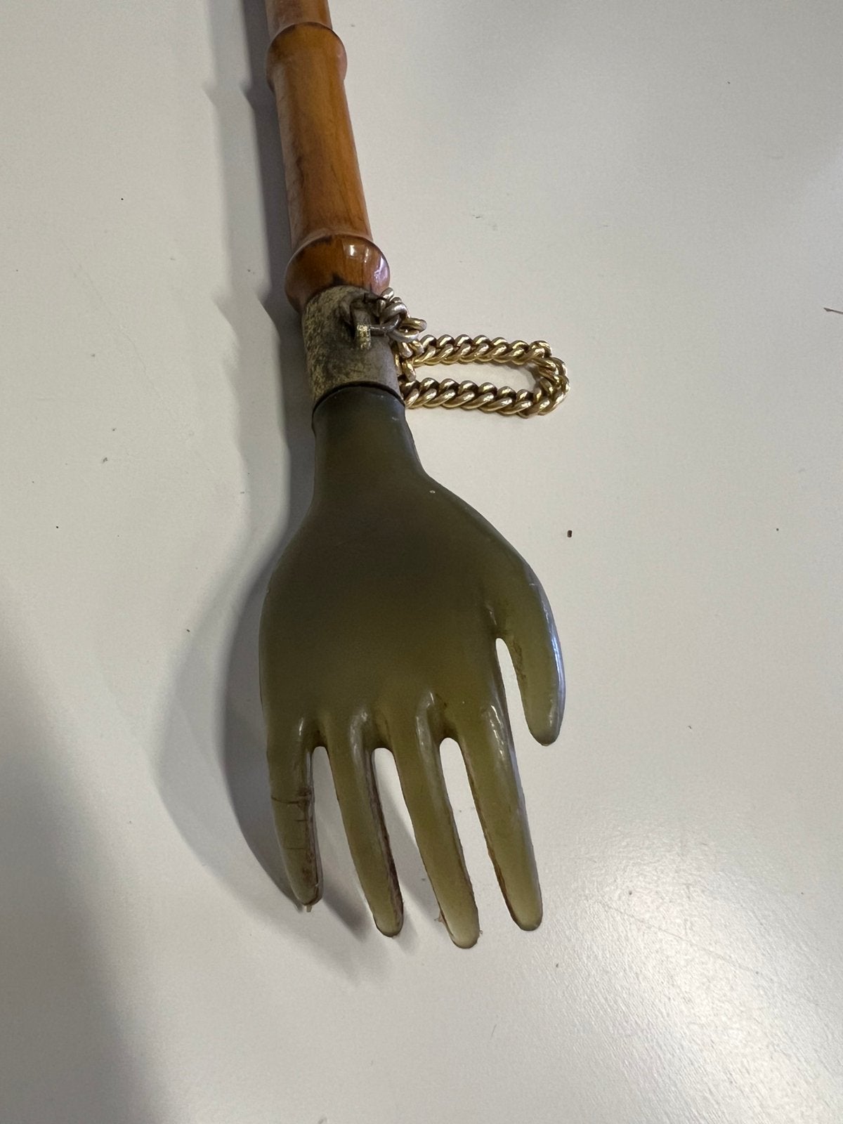 Zeldzame vondst Lange Schoenlepel en Ruggenkrabber Jaren 60, Ophalen of Verzenden, Gebruikt, Lichaamsverzorging