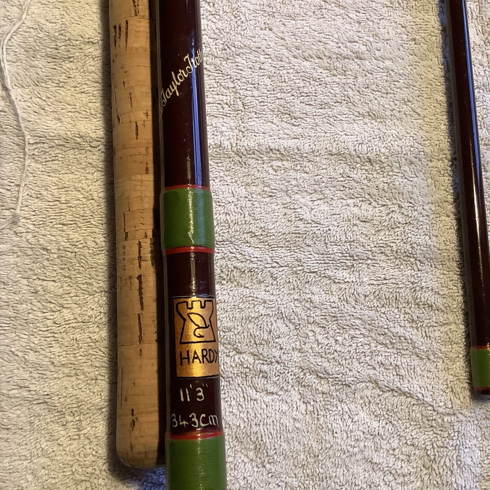 HARDY Fred Taylor Trotter hengel 343cm., Ophalen of Verzenden, Zo goed als nieuw, Werphengel