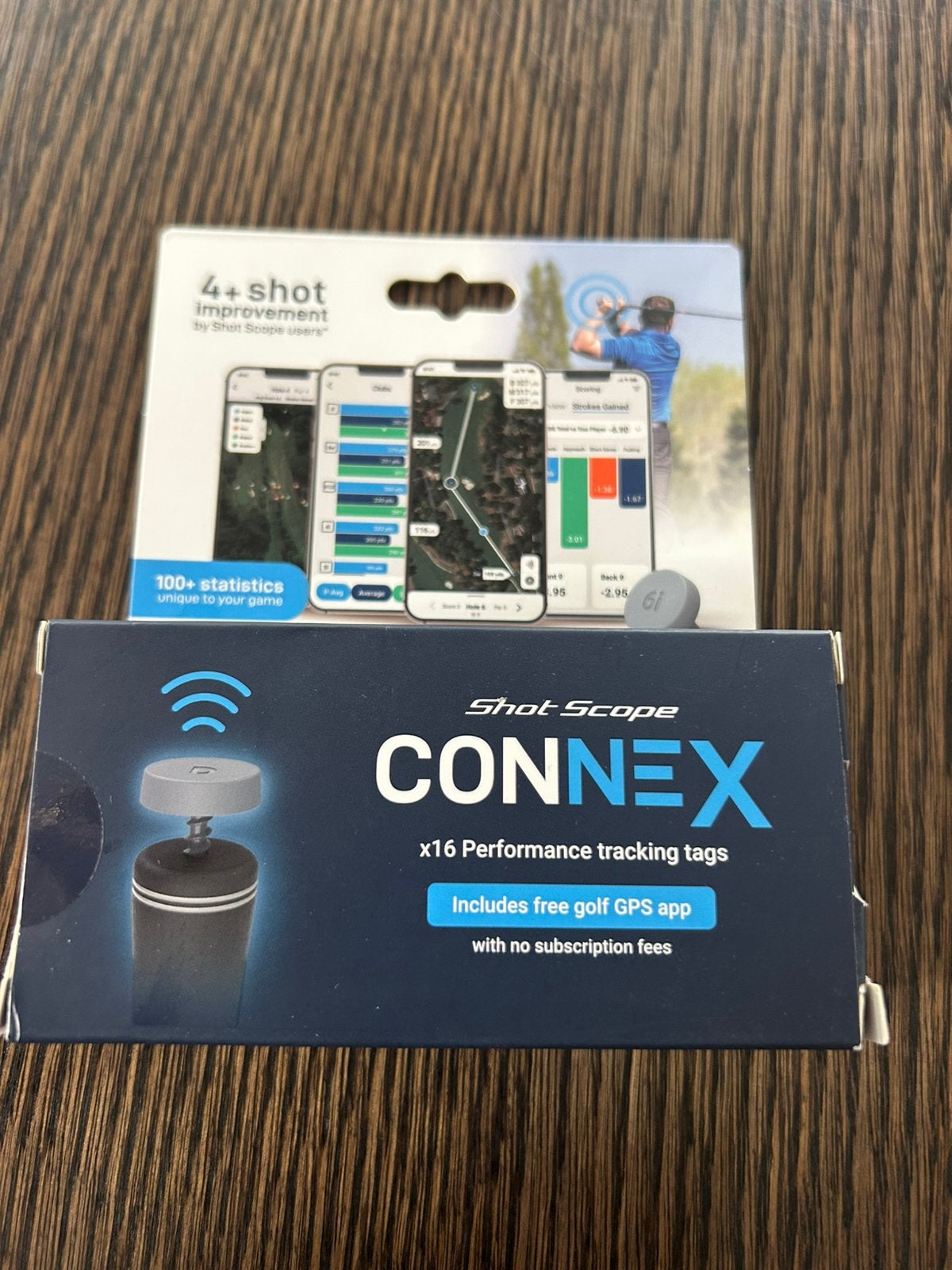 Shotscope tracking tags Golf zonder abonnements kosten, Ophalen of Verzenden, Zo goed als nieuw