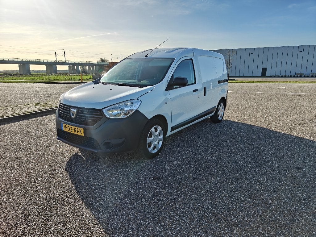 Dacia Dokker Van 1.3 75KW 2020 Wit LPG airco Euro 6 marge, Dacia, 4 cilinders, Wit, Handgeschakeld