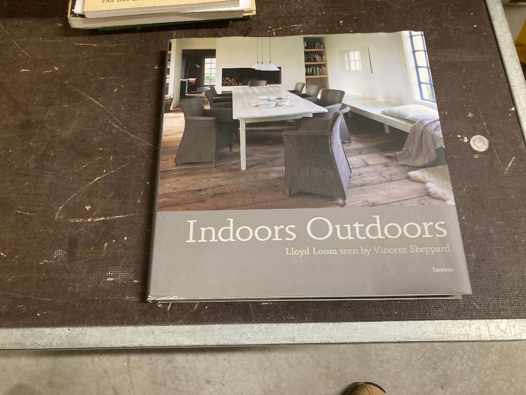 lloyd loom stoel riet rietwerk, Huis en Inrichting, Stoelen, Zo goed als nieuw, Eén, Bruin, Ophalen of Verzenden
