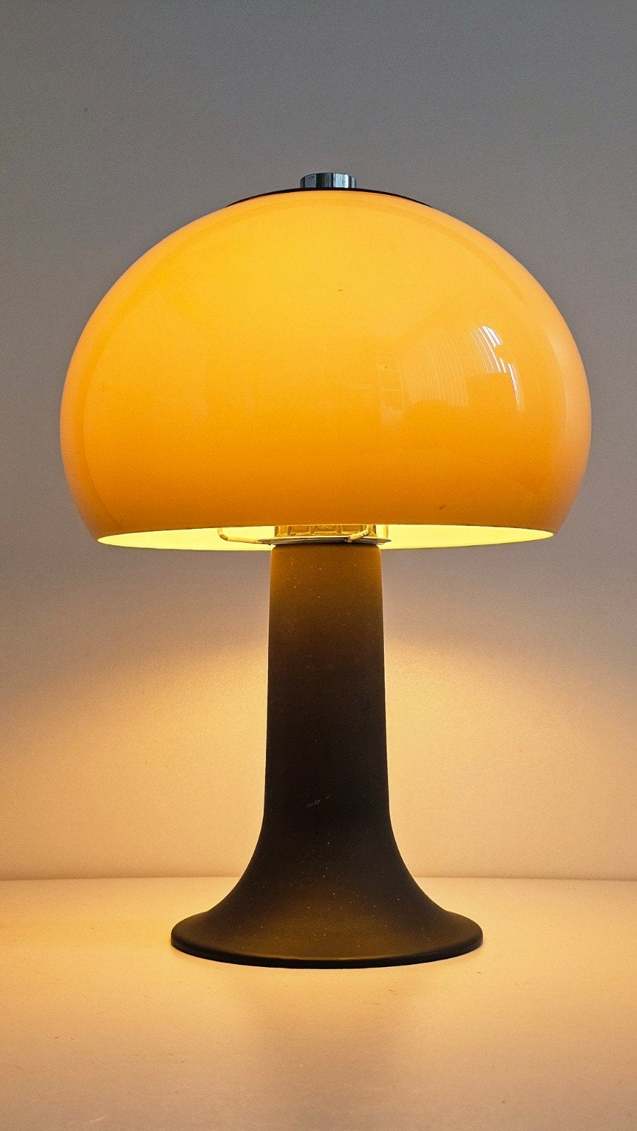 Grote Dijkstra Holland mushroom space-age tafellamp, Ophalen of Verzenden