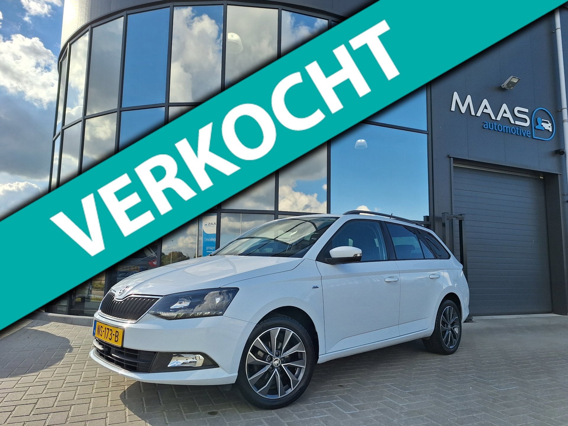 Skoda Fabia Combi 1.2 TSI Drive|PDC|NAVI|CLIMA|CRUISE|NAP, Auto's, 4 cilinders, Wit, Origineel Nederlands, Handgeschakeld