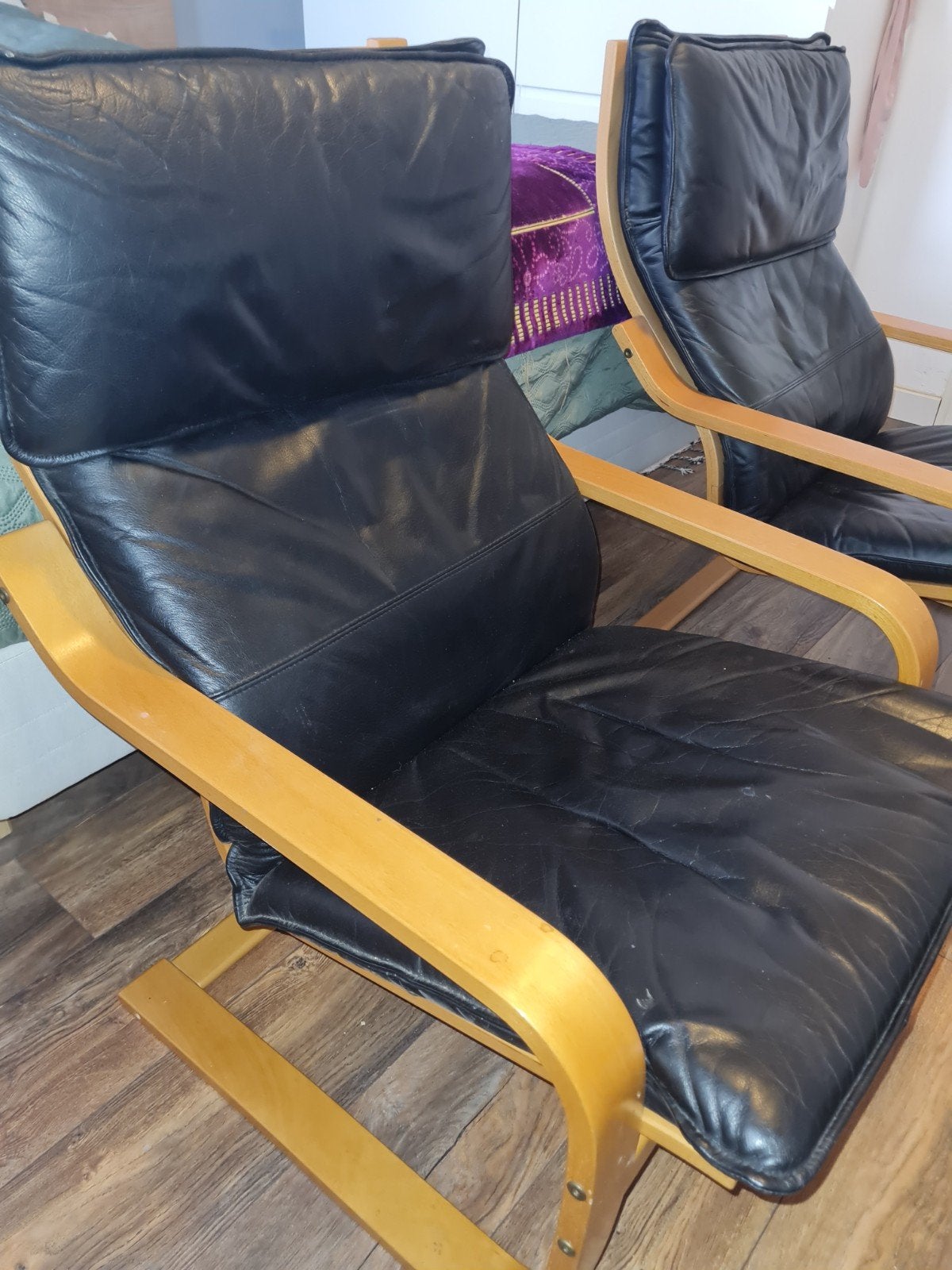 2 comfortabele ikea relax stoelen, Ophalen, Modern, Comfortabel, Gebruikt, Twee