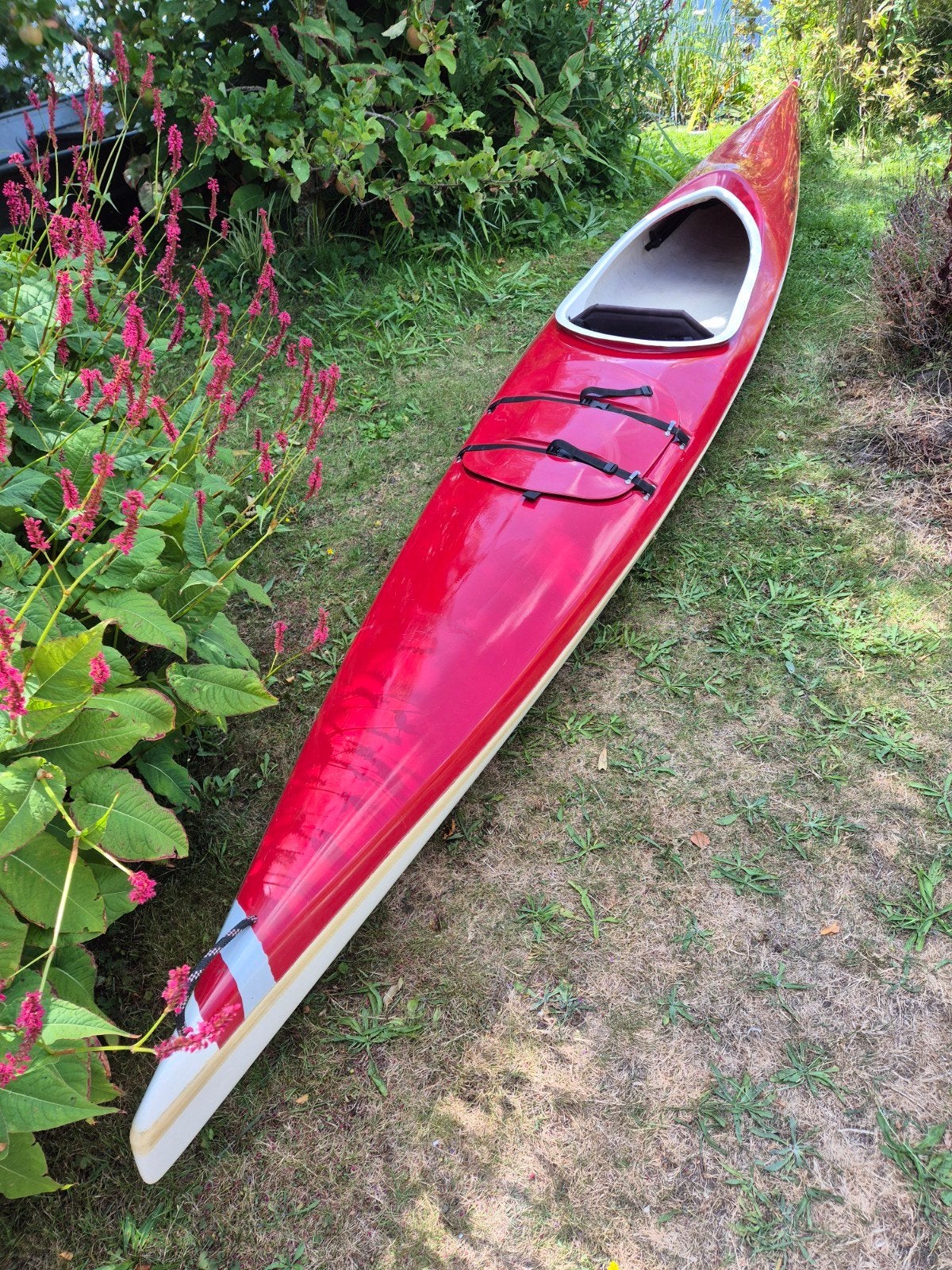 Eagle Freestyle Kajak - Rood, 1-persoons, Watersport en Boten, Ophalen, Gebruikt, 1-persoons