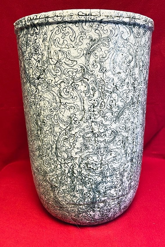 Grote PTMD design pot, Ophalen, Meerkleurig, Zo goed als nieuw, 50 cm