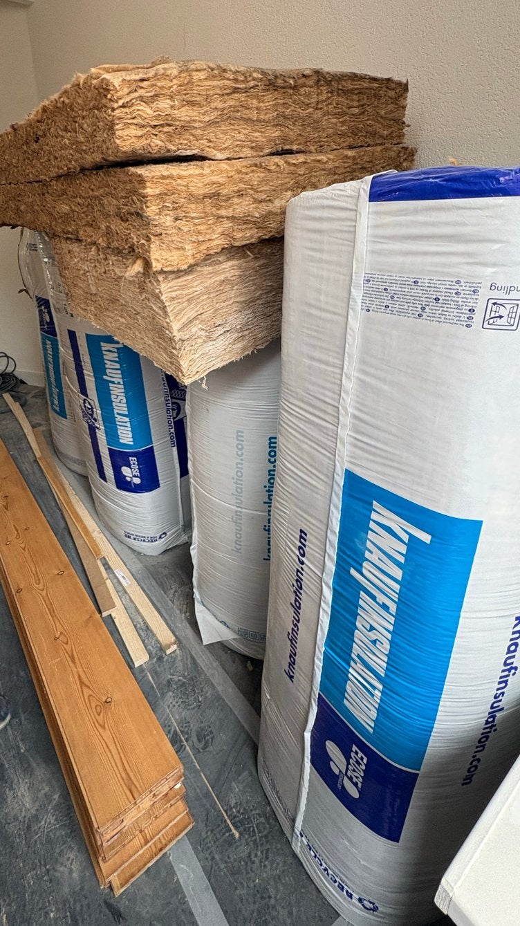 Knauf Isolatie Glaswol 120mm - 19m2 Nieuw, Ophalen, Dakisolatie, 12 cm of meer, Nieuw