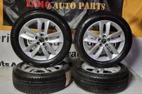 banden +velgen Peugeot 508 17 inch 215 55 r17, Auto-onderdelen, Banden en Velgen, Gebruikt, -, -, Banden en Velgen