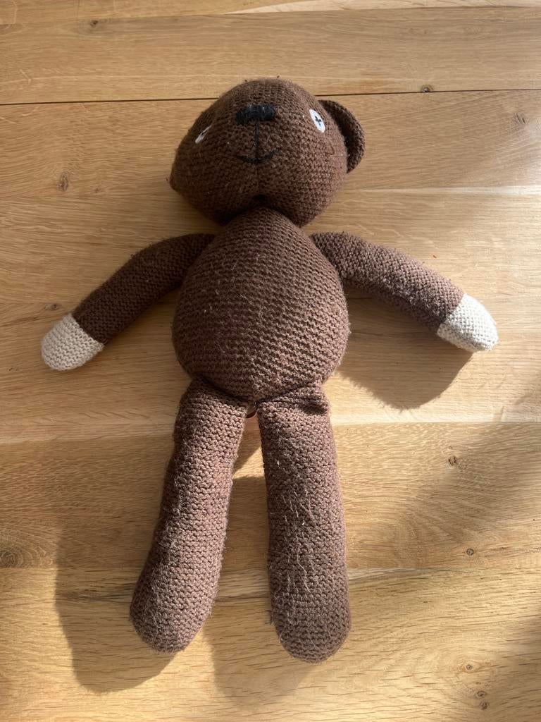 Mr. Bean's Teddybeer - Vintage Mr Beast Origineel 1990, Ophalen of Verzenden, Zo goed als nieuw, Beer