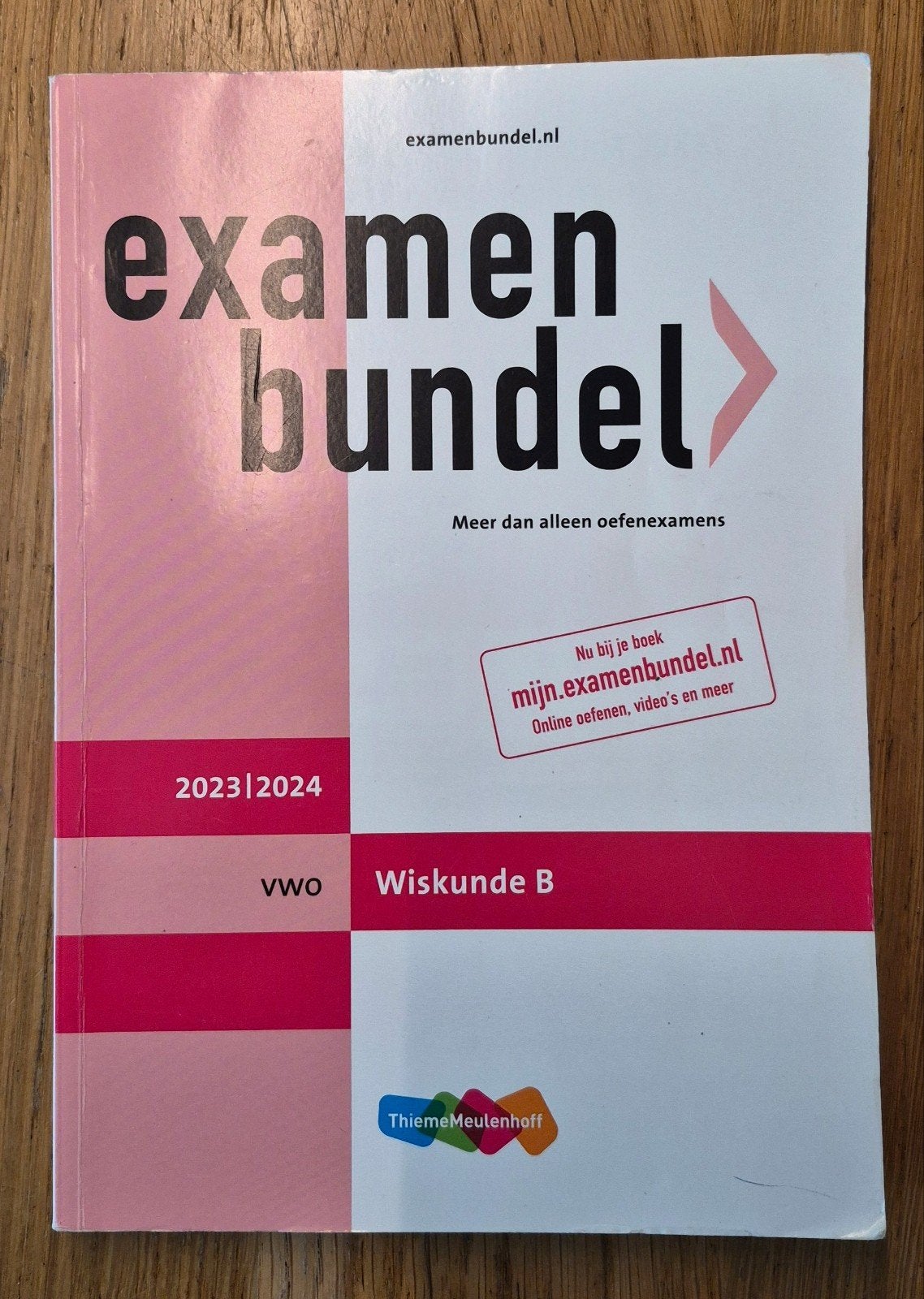 vwo Wiskunde B 2023/2024, Ophalen, Zo goed als nieuw, VWO, Nederlands