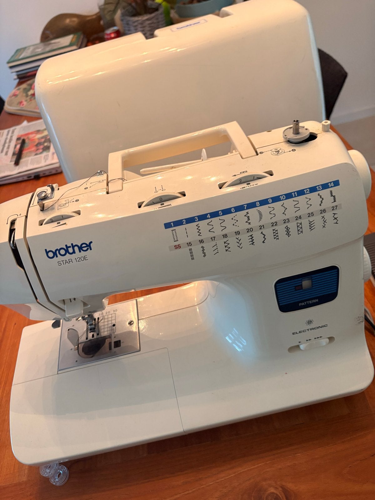 Brother Star 120E Naaimachine - Defect, Ophalen of Verzenden, Gebruikt, Naaimachine, Brother