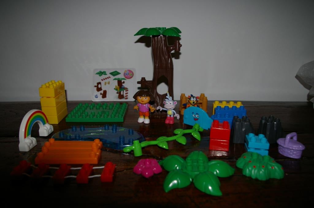 Duplo Dora explorer Rainbow Rock Adventure set, Kinderen en Baby's, Speelgoed | Duplo en Lego, Ophalen of Verzenden, Zo goed als nieuw