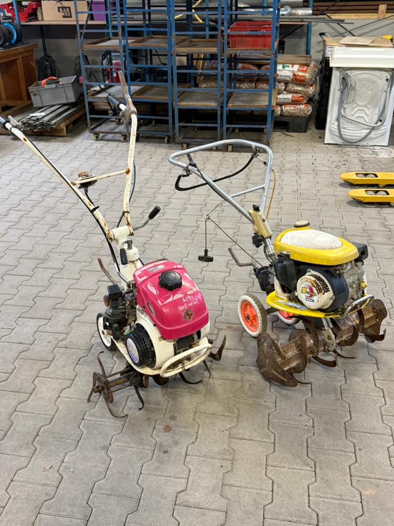 2x Iseki tuinfrees, grondfrees, Tuin en Terras, Hand-tuingereedschap, Gebruikt, Ophalen