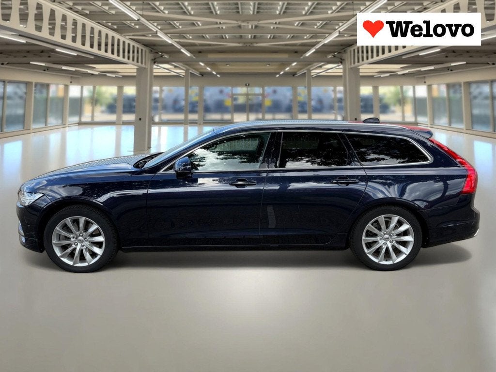 Volvo V90 2.0 T5 Momentum, Auto's, 15 km/l, Euro 6, 1969 cc, Blauw