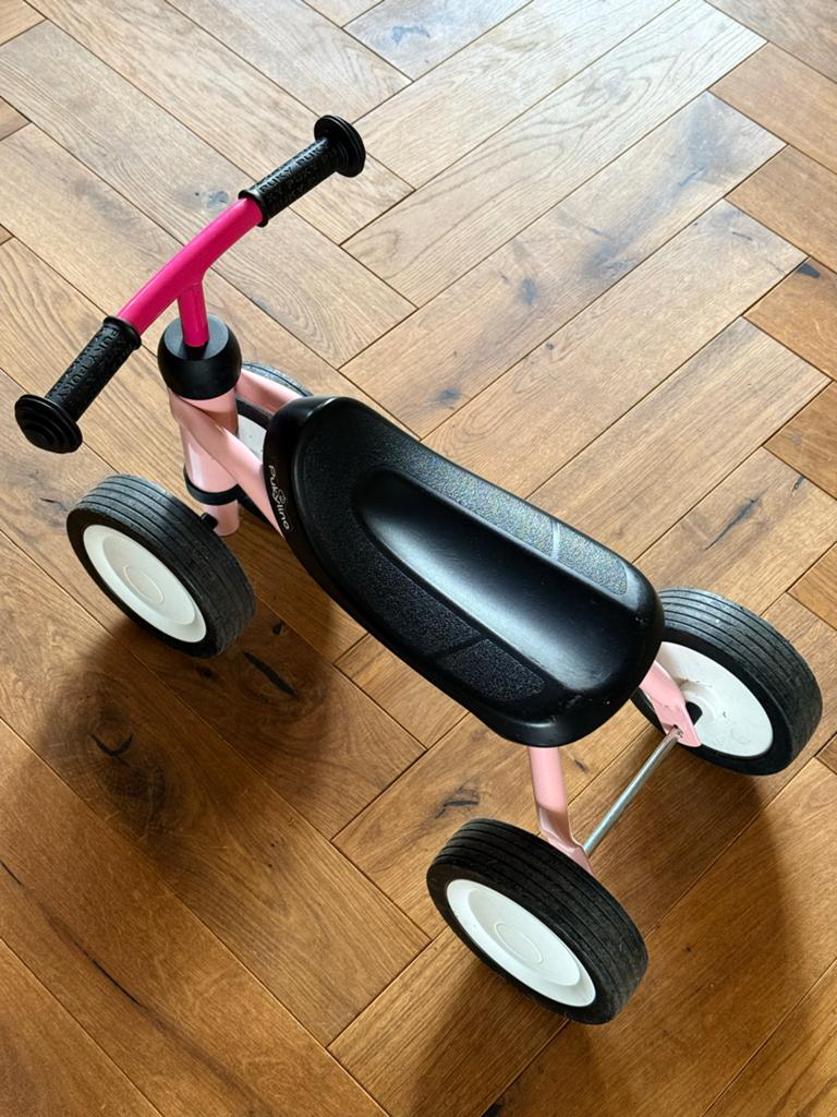 Puky Pukylino Loopfiets Roze - Zo goed als nieuw, Ophalen of Verzenden, Zo goed als nieuw, Loopfiets