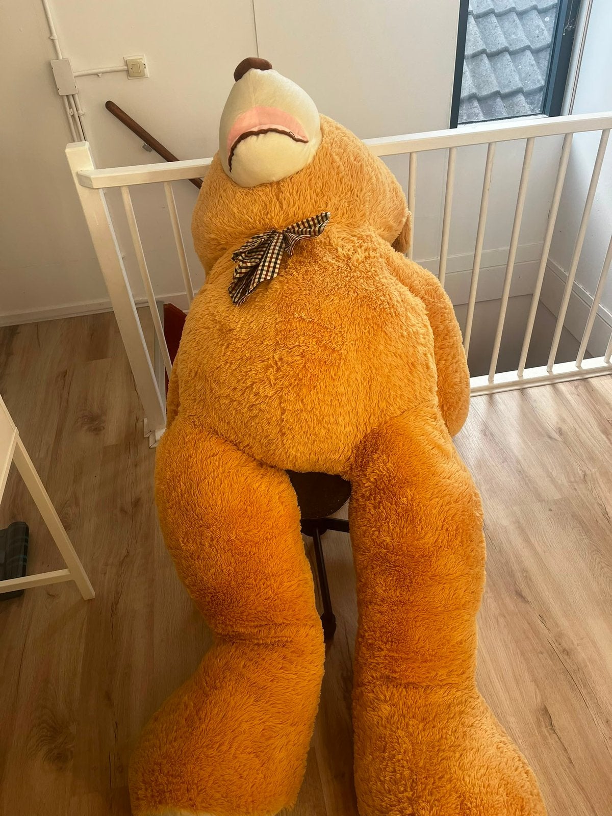 200cm Knuffelbeer van GoMoor, Ophalen, Overige karakters, Beer, Zo goed als nieuw