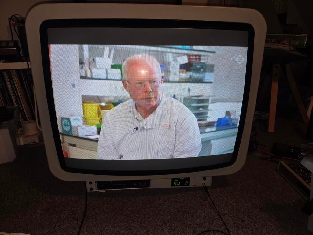 Braun TV3 - Vintage design televisie, Audio, Tv en Foto, Vintage Televisies, Ophalen of Verzenden, Refurbished, 40 tot 60 cm, Overige merken