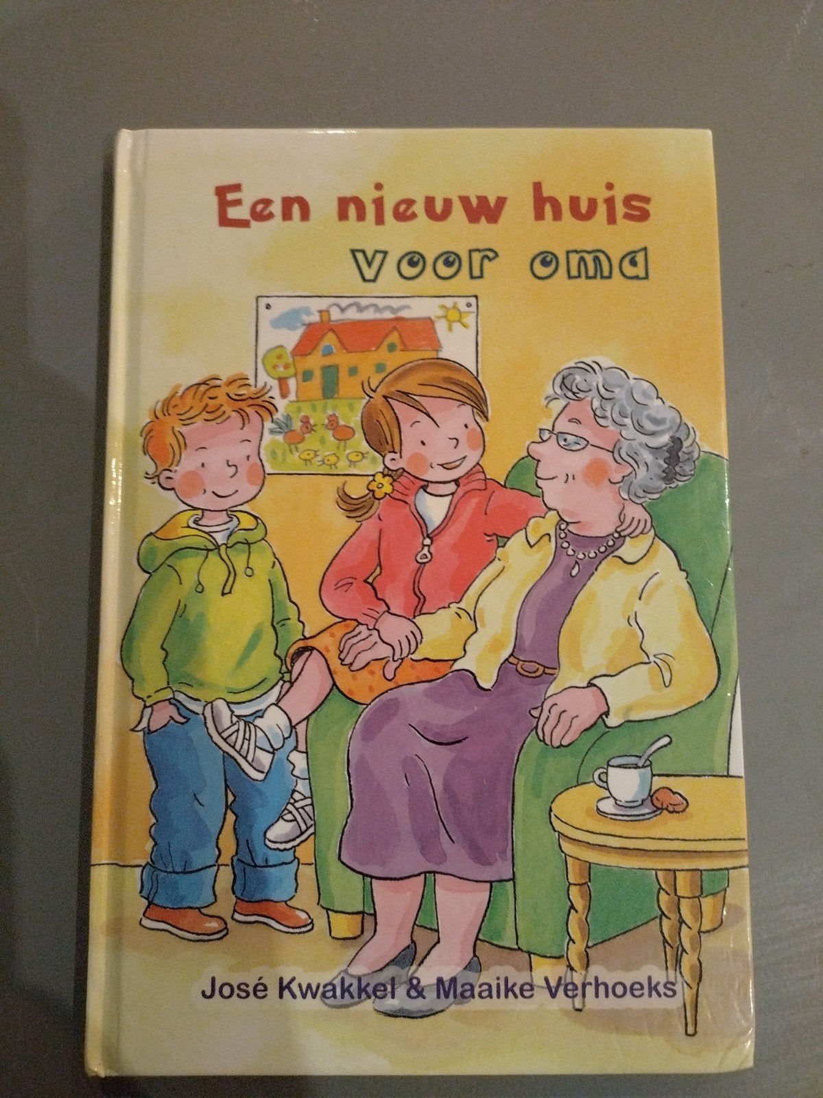 Een nieuw huis voor oma - José Kwakkel & Maaike Verhoeks, Ophalen of Verzenden, Gelezen, José Kwakkel & Maaike Verhoeks, Fictie algemeen