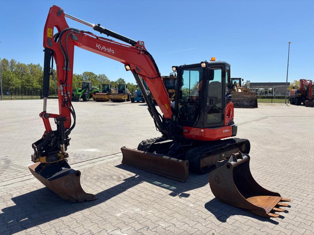 Kubota U55-4, Zakelijke goederen, Machines en Bouw | Kranen en Graafmachines, Graafmachine